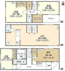 Ｋｏｌｅｔ川口中青木＃０８の物件間取画像